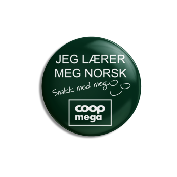 Coop Mega, buttons, "snakk til meg"  - 10 pkn