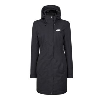 Team Coop, Parkas, dame Svart