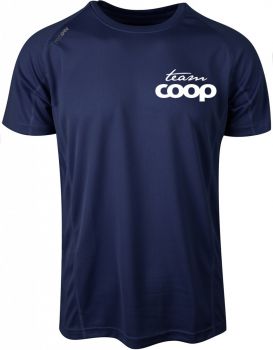 Team Coop, teknisk t-skjorte, herre, marine,