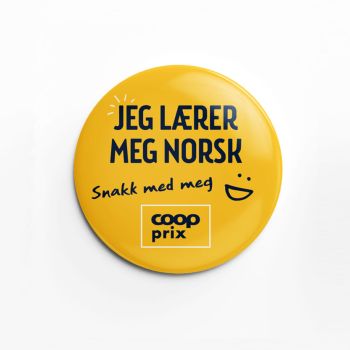 Coop Prix, buttons - Jeg lærer norsk -10 pkn