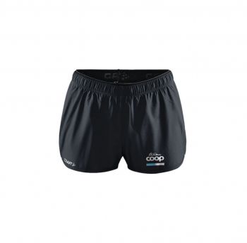 Team Coop teknisk kort løpe shorts, sort, dame 