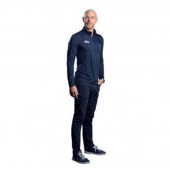 Team Coop half zip genser, blå, herre
