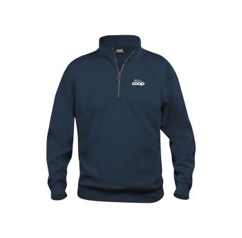 Team Coop, genser half zip, unisex Marine