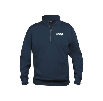 Coop, genser half zip, unisex Marine