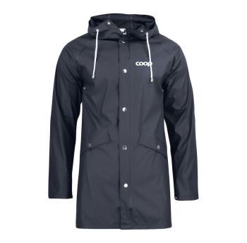 Coop, regnjakke, unisex Marine