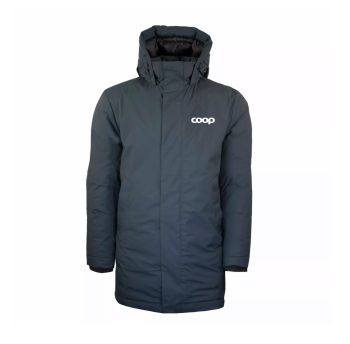 Coop, jakke parka, unisex Koks grå