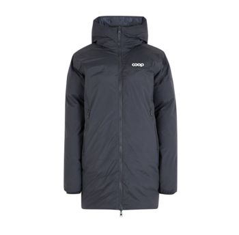 Coop, vendbar parkas, unisex Marine